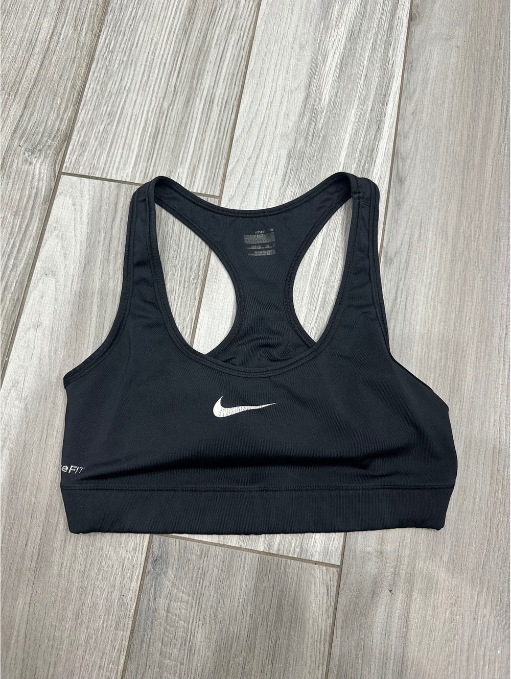 Nike Dri-FIT Black Sports Bra